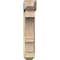 Ekena Millwork Balboa Craftsman Rough Sawn Bracket w/ Offset Brace, Douglas Fir, 8"W x 28"D x 40"H BKT0806X28X40BOA04RDF - alternate 4